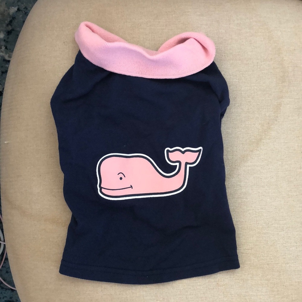 Vineyard Vines Dog shirt pink whale target small